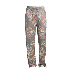 Mens Fast & Furious Logo Sleep Pajama Lounge Pants Size S